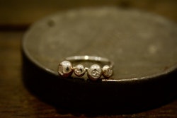 Silverring med 4 stjärntecken