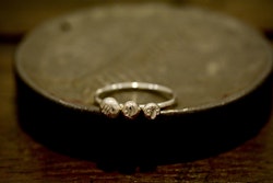 Silverring med 3 stjärntecken