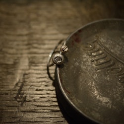 Silverring med 2 stjärntecken