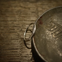 Rund, silverring, 1,5 mm