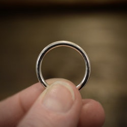 Rund, silverring, 2,5 mm