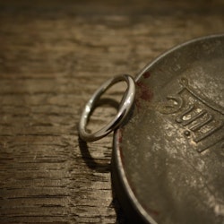 Rund, silverring, 2,5 mm