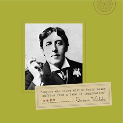 Oscar Wilde, doftljus, Travel Tin