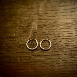 Örhängen, creoler, 12 mm