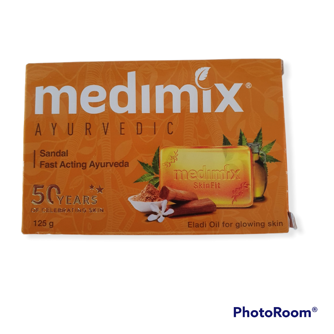 Medimix tvål-Sandal & Eladi olja, 125g - Ayurveda - Total Hälsa