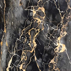 Dekorplast (metervara) - Marmor Svart & Beige