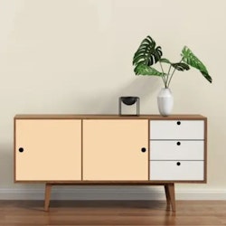 Dekorplast (metervara) -  Matt Beige