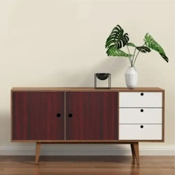 Dekorplast (metervara) -  Teak