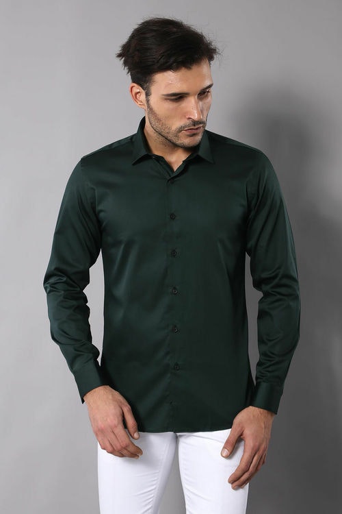 Mörk grön skjorta - Regiis