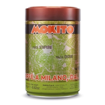 MOKITO "Milano Map" - 100% Arabica, malet Kaffe - 250 g