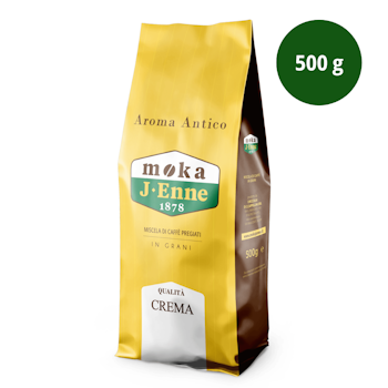 Moka J-enne Aroma Antico Crema, 500 g kaffebönor