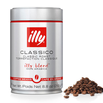 Illy Classico, kaffebönor - 250 g