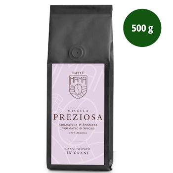 Caffè Mama Preziosa, kaffebönor - 500 g