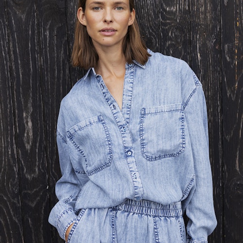 Helly Shirt Denim Tencel - Slutsåld!