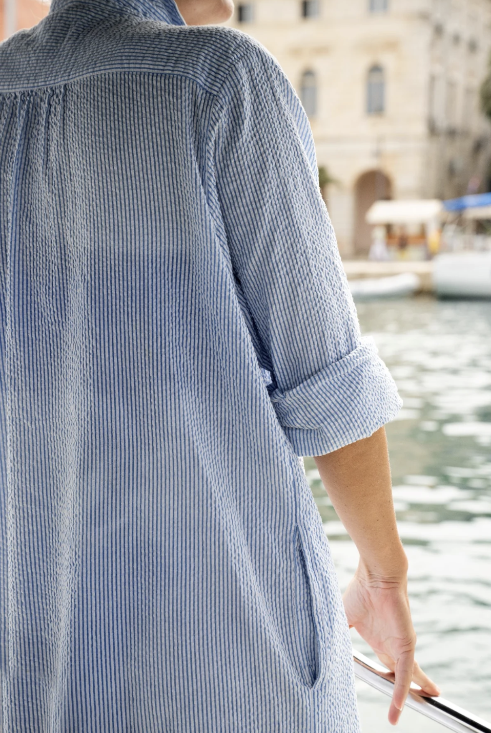 Reason Shirtdress Stripe