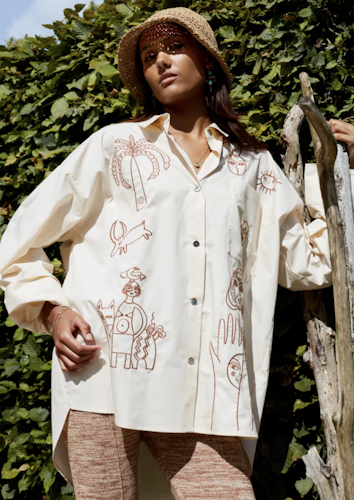 Ega Shirt Cream - Slutsåld!