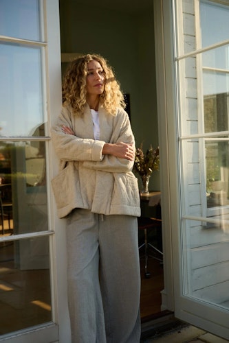 Touch Jacket linen - Tillfälligt Slut!
