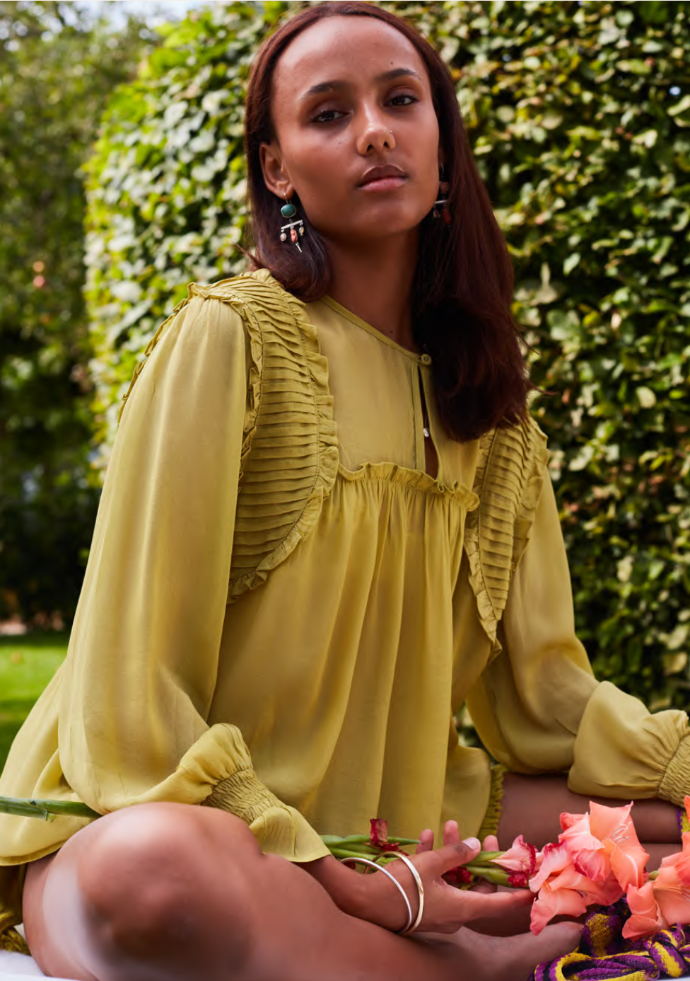 Yellow Blouse