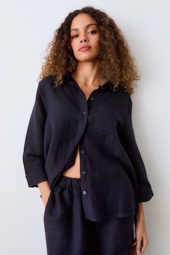Carolina Shirt Bambu/linne - Favorit tillbaka!