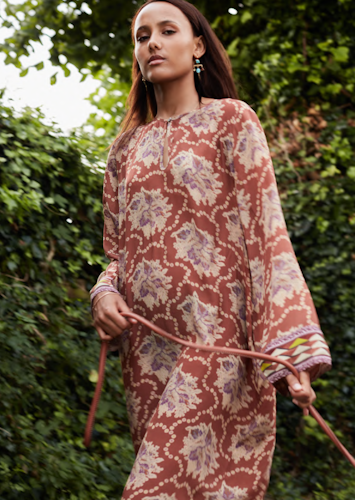 Long Dress Brown
