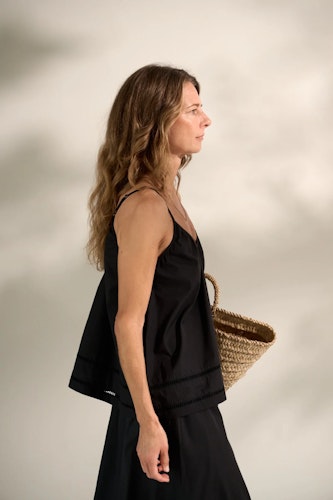 Sunshine Top Poplin Moonless Night