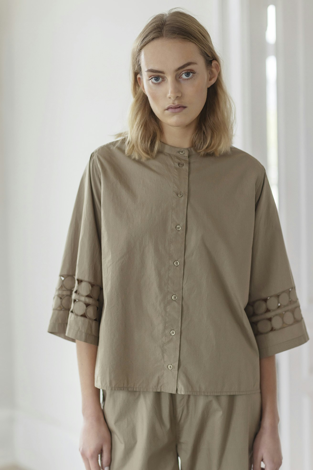 Horta Shirt Pale Moss
