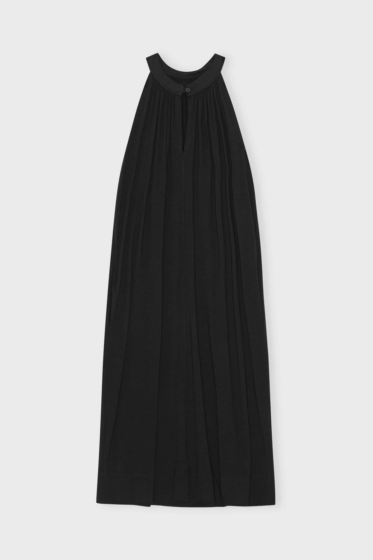 Robina dress, en halterneck klänning i mjuk ecovero viscose, från Moshi Moshi Mind.