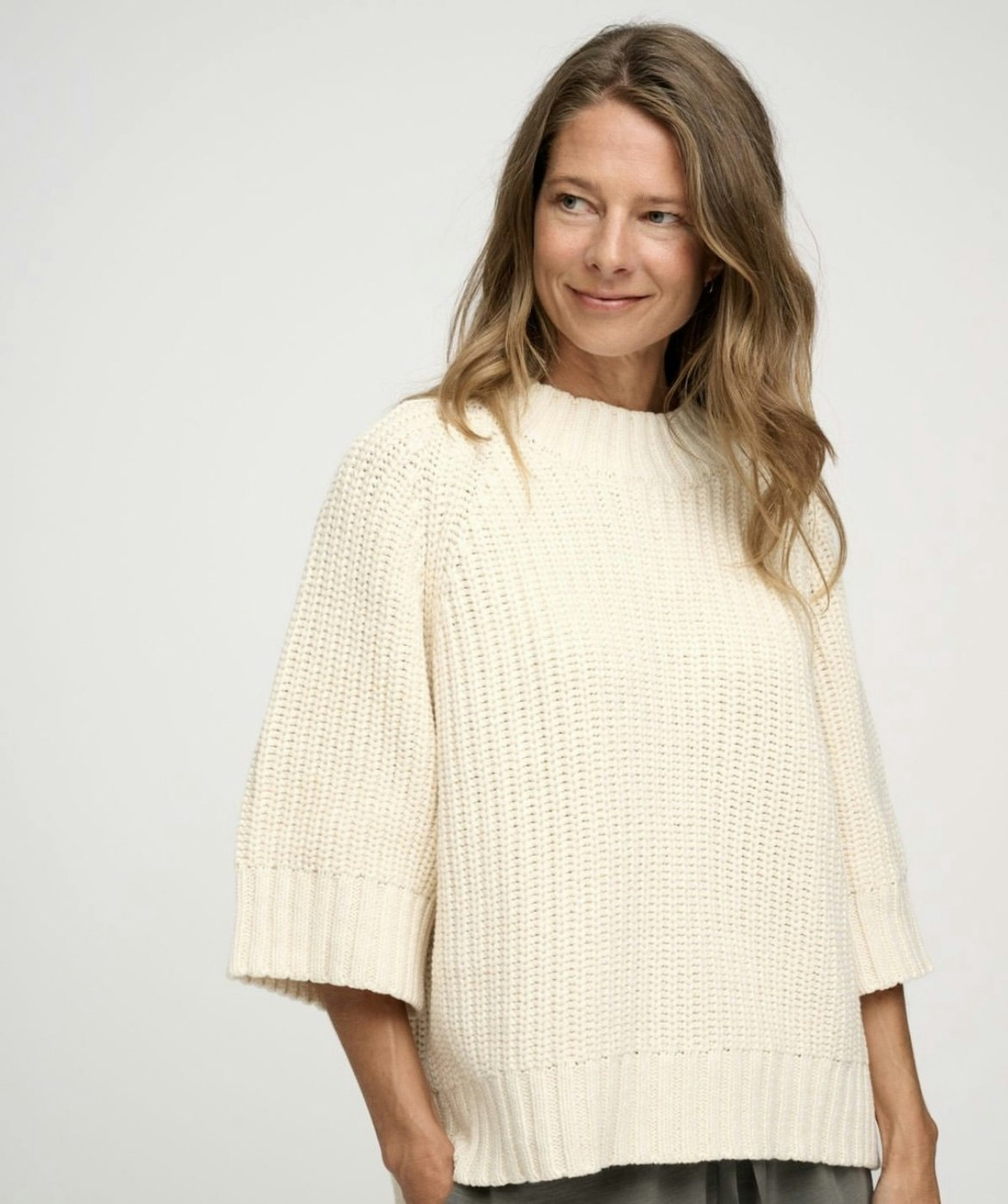 Rib knit cotton