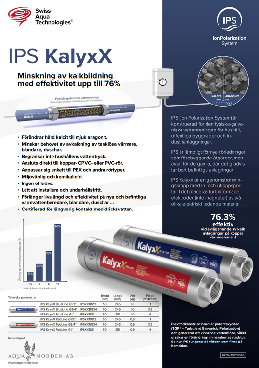 IPS KalyxX BlueLine