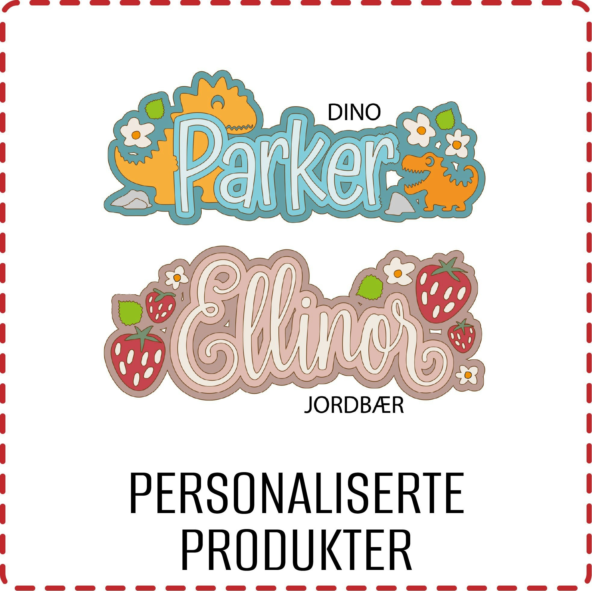 Scrapmagasinet > Personaliserte produkter