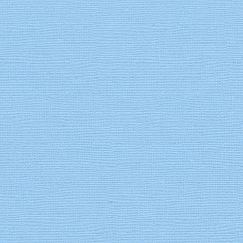 Ensfarget kartong - enkelt ark - LIGHT BLUE, 30,5x30,5cm