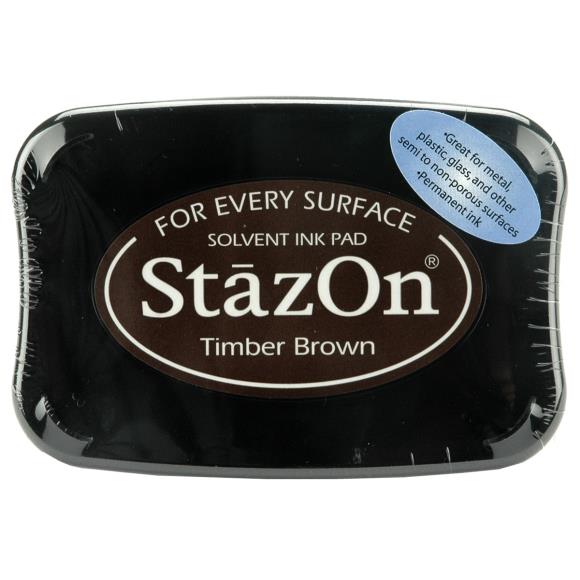 Staz-On Timber Brown - Stempelute