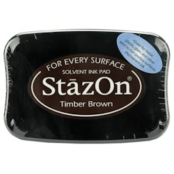 Staz-On Timber Brown - Stempelute