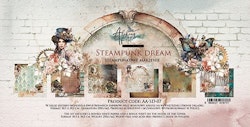 Steampunk Dream - Paper Collection Set - 6 dobbeltsidige ark - 30,5x30,5cm