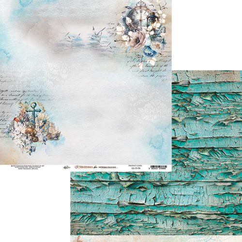 Sea Stories - Paper Collection Set - 6 dobbeltsidige ark - 30,5x30,5cm