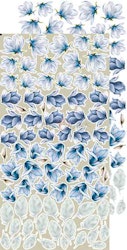 Extras - Flowers – Vintage Sky, 12 klippeark , 15x30,5cm