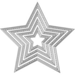 Stjerner, Dia. 3,5-11,5 cm