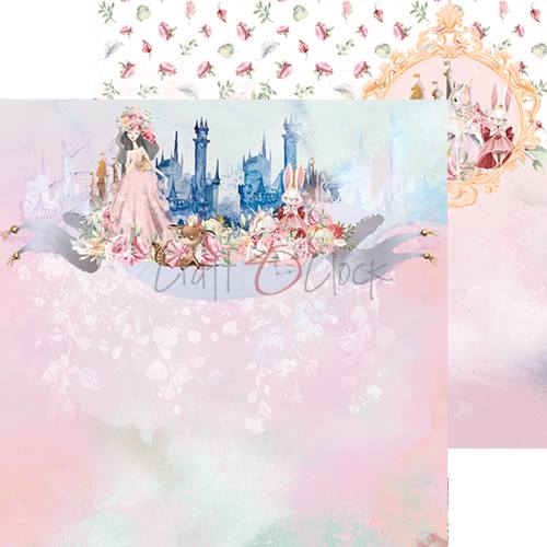 Creative Young - Princess Adventures - Paper Collection Set, 24 dobbeltsidige ark, 15x15cm
