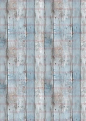 Mønsterark 4- Panel  blå