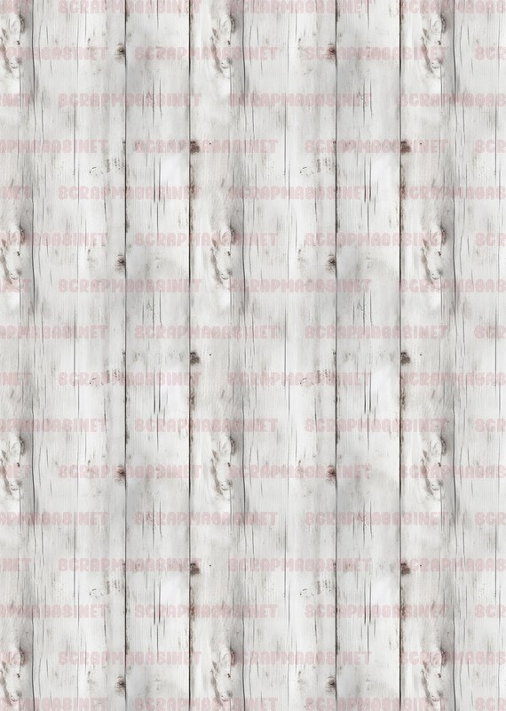Mønsterark 5 - Panel hvit