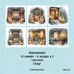 Paneler 1405 - Pakke med 12 paneler i 14x14cm