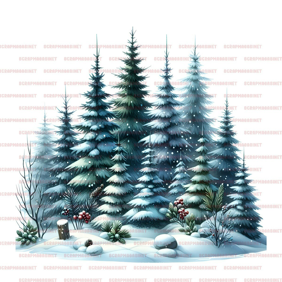 Paneler 1407 - Pakke med 12 paneler i 14x14cm