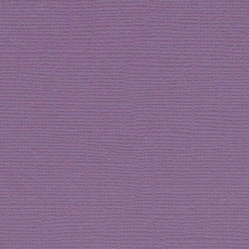 Ensfarget kartong 30,5x30,5cm - AUBERGINE 25pk./216gr canvasstruktur