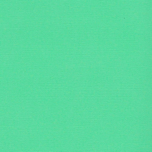 Ensfarget kartong 30,5x30,5cm - MINT 25pk./216gr canvasstruktur