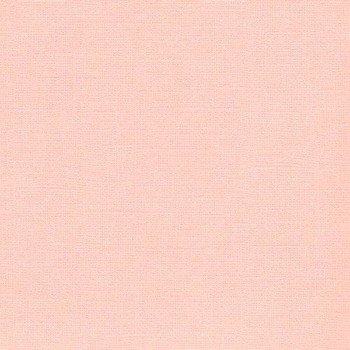 Ensfarget kartong 30,5x30,5cm - PALE PINK 25pk./216gr canvasstruktur