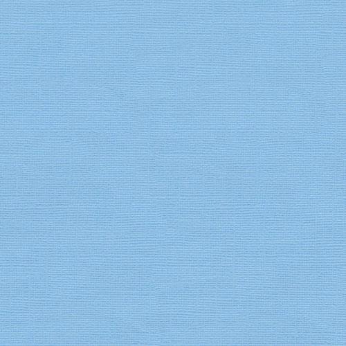 Ensfarget kartong 30,5x30,5cm - PASTEL BLUE 25pk./216gr canvasstruktur