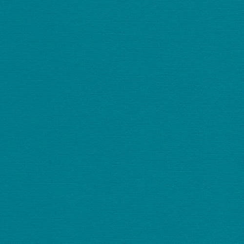 Ensfarget kartong 30,5x30,5cm - PETROL BLUE 25pk./216gr canvasstruktur