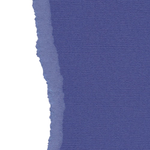 Ensfarget kartong 30,5x30,5cm - ULTRAMARINE 25pk./216gr canvasstruktur