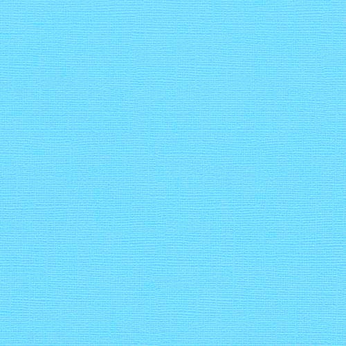 Ensfarget kartong 30,5x30,5cm - BRIGHT BLUE 25pk./216gr canvasstruktur