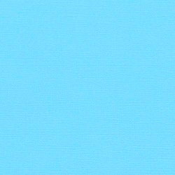 Ensfarget kartong 30,5x30,5cm - BRIGHT BLUE 25pk./216gr canvasstruktur
